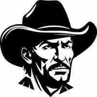 Vector western high quality vector logo vector illustration ideal for tshirt graphic