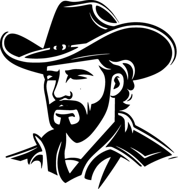 Vector western high quality vector logo vector illustration ideal for tshirt graphic