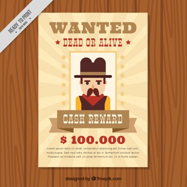 Western poster wanted