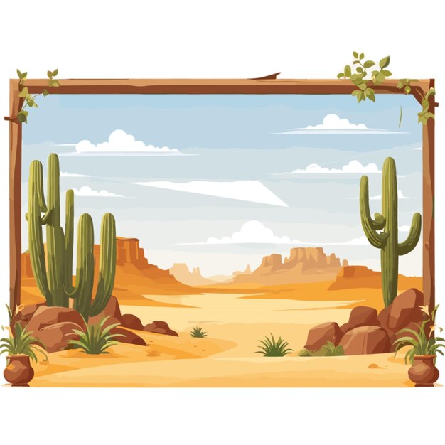 Vector western theme vector