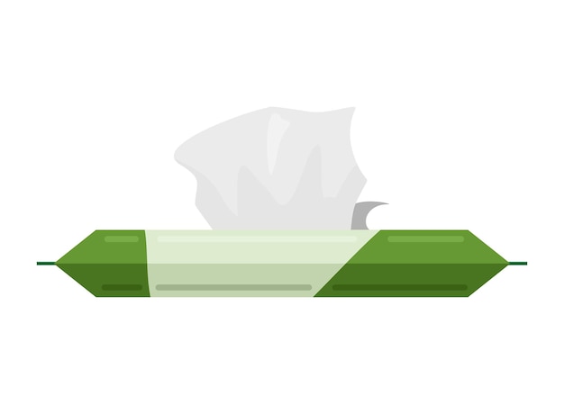 Wet wipes Simple flat illustration