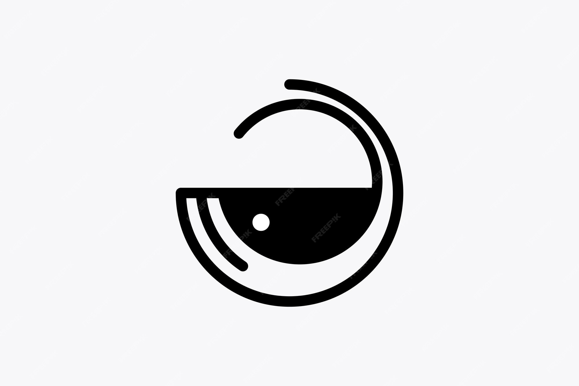 Premium Vector | Whale logo