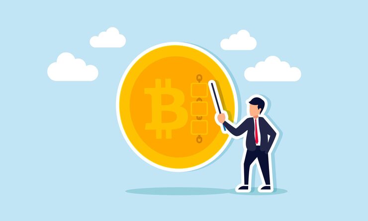 Vector 비트코인 블록체인 (bitcoin blockchain) 은 무엇입니까? 암호화폐 블록 체인 기술에 대해 알아보십시오.