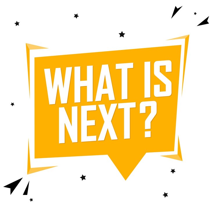 वेक्टर what is next speech bubble banner design template vector illustration