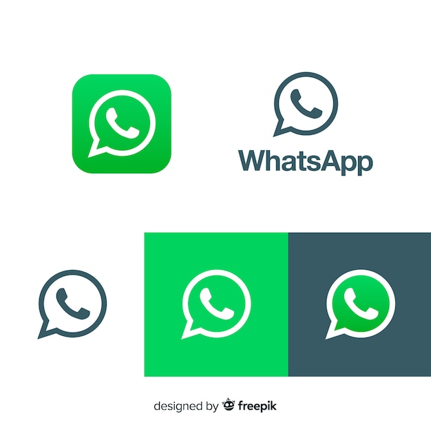 Collezione di icone di whatsapp