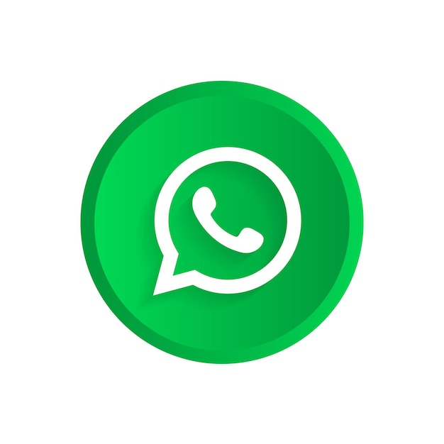 Vettore illustrazione dell'icona di whatsapp