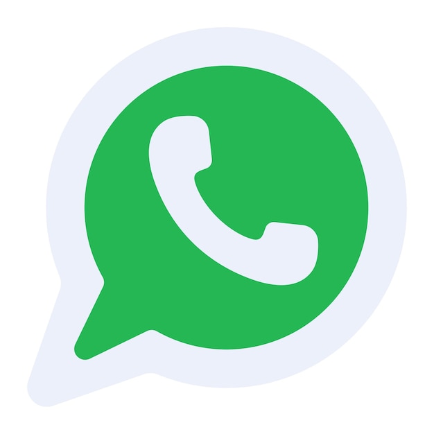 ベクトル whatsapp アイコン