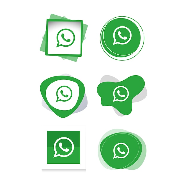 Технология иконки логотипа социальных сетей whatsapp insta, сеть. фон, векторная иллюстрация, нравится, ш