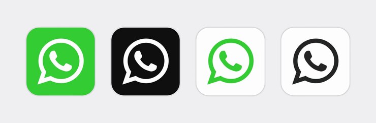 WhatsApp 소셜 미디어 로고 터 아이콘