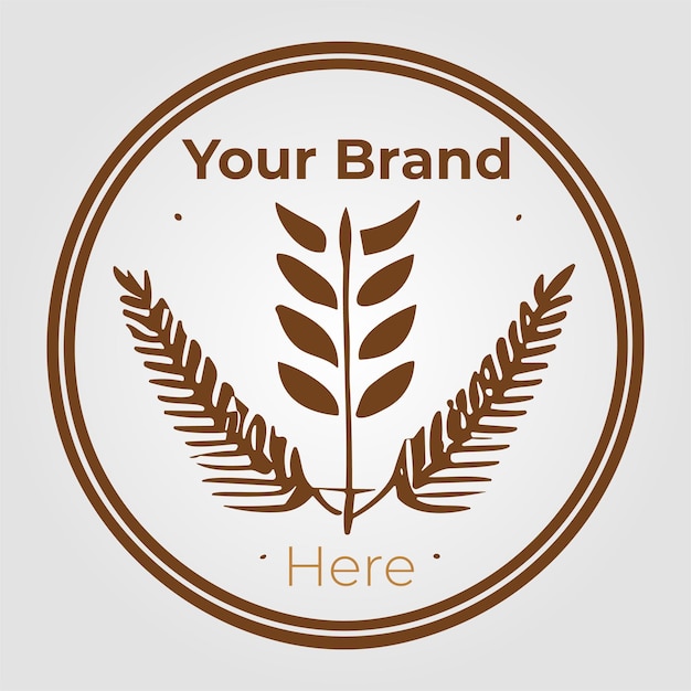 Wheat Agriculture Company Branding for Professional Design