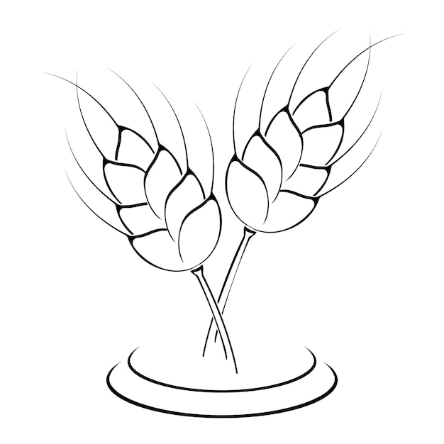 Wheat ears icon