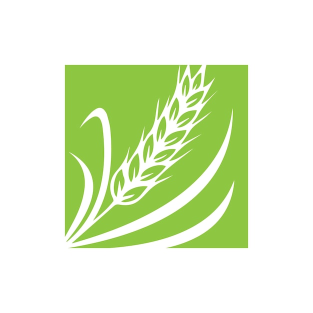 Wheat Farm Nature logo design