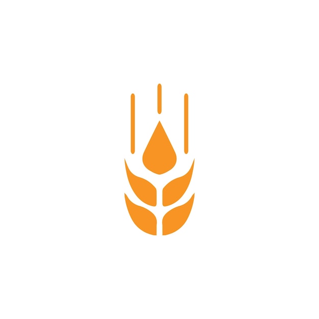 wheat logo e4 brand symbol design graphic minimalistlogo