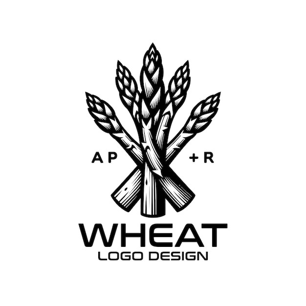 Wheat Vector Logo Design