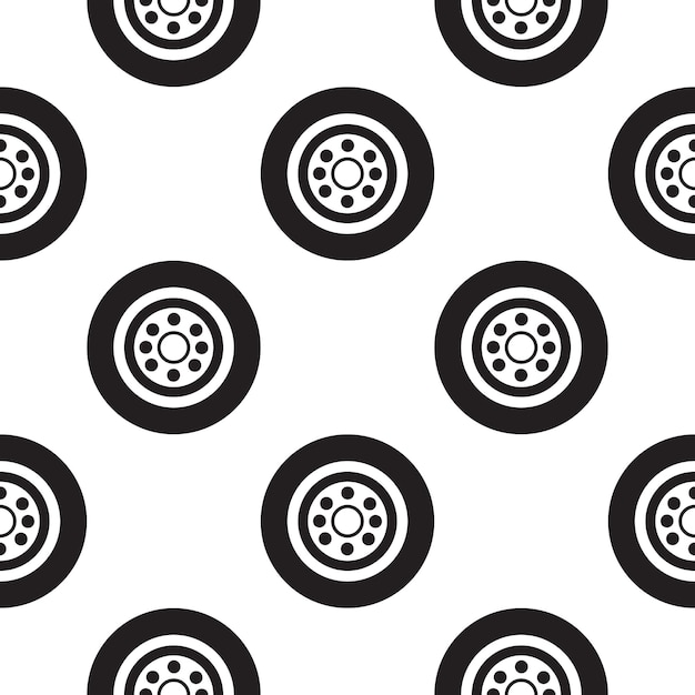 Wheel icon illustration