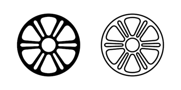 Wheel Tire Car Icon