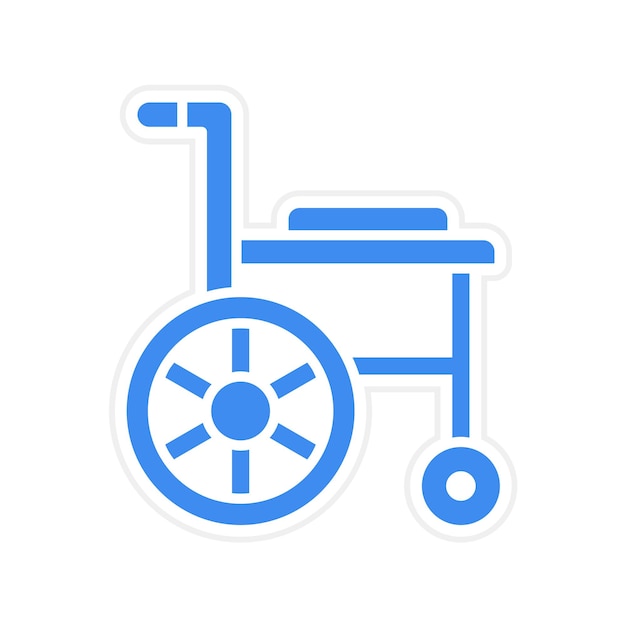 Вектор Векторное изображение значка инвалидной коляски может быть использовано для digital nomad