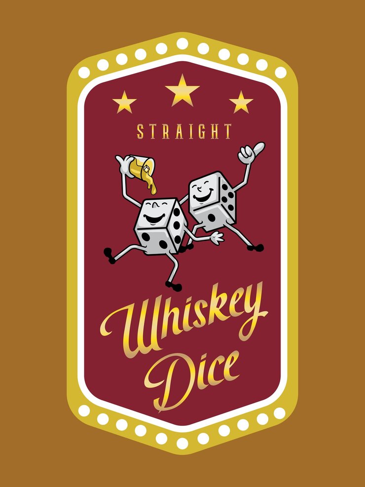 Whiskey drinkkist sticker