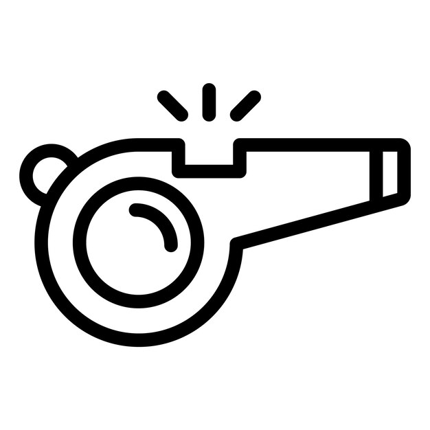 Whistle Vector Icon Design Illustratie