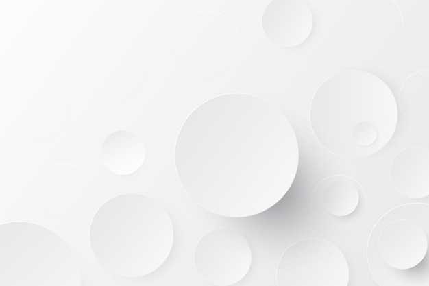 White abstract background on 3d design