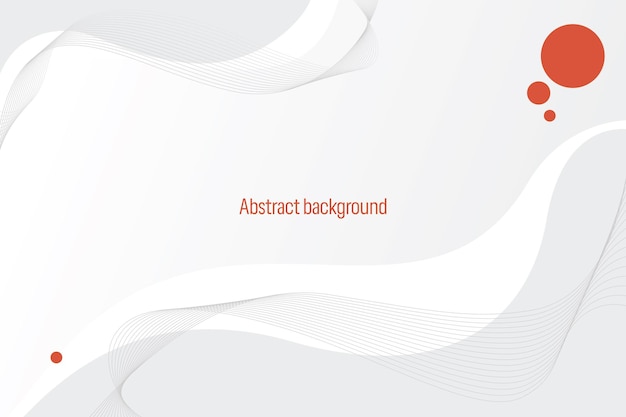 Vector white abstract background free vector