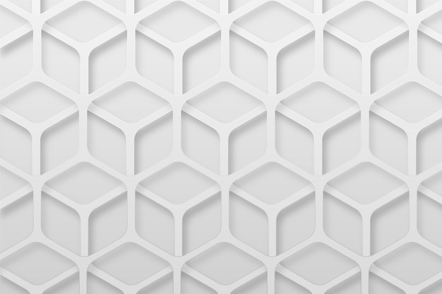 Вектор Белый абстрактный фон в стиле 3d бумаги
