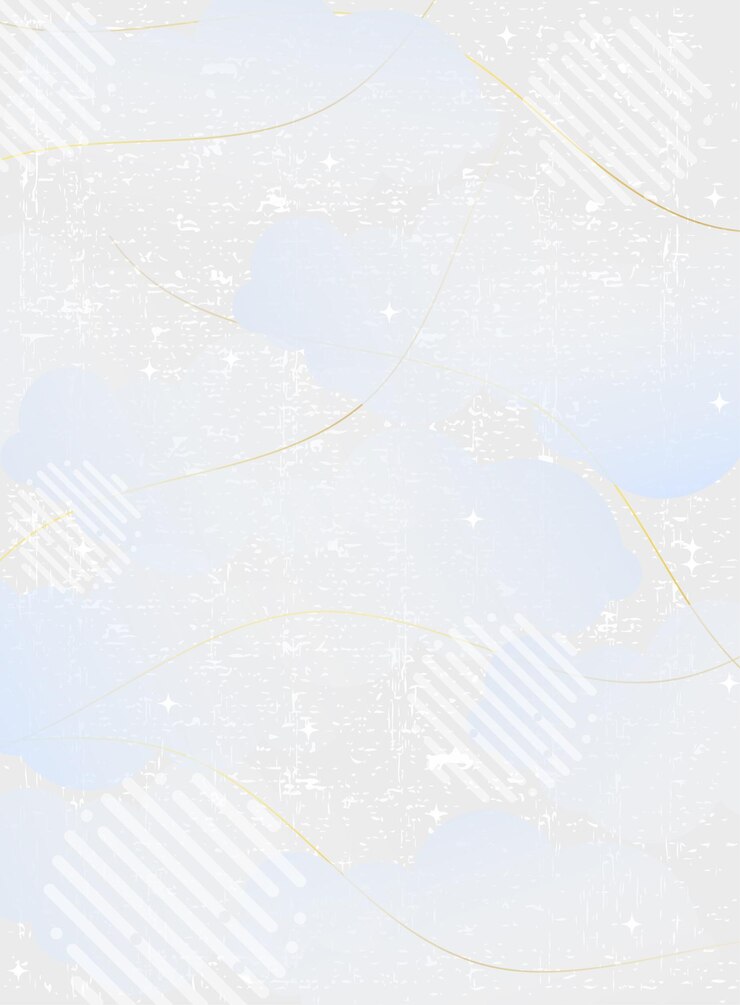 Vector white abstract background with golden lines