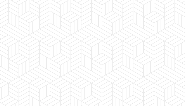 白い抽象的な背景で六角形のパターンスタイルとシームレスなコンセプト