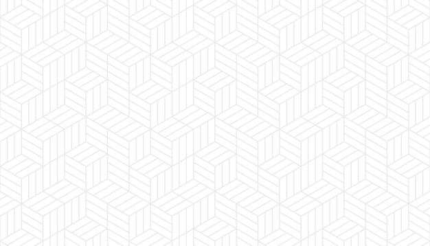 Vector white abstract background with hexagon pattern style and seamless concept