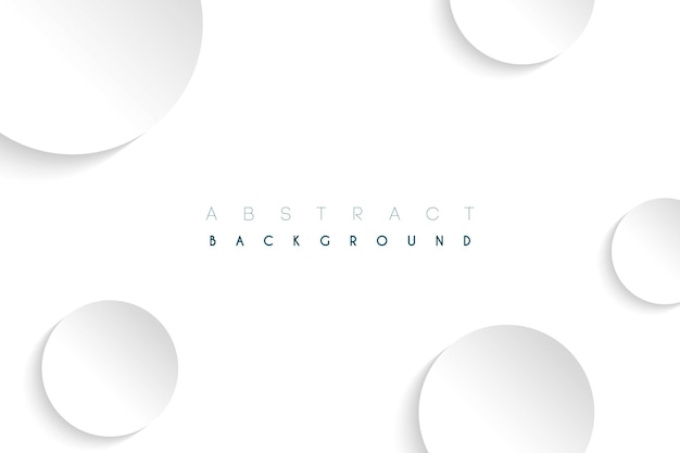 Vector white abstract background