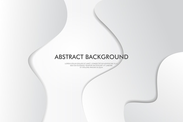 White abstract background