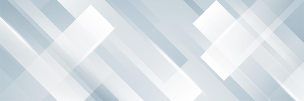 Banner astratto bianco banner moderno ed elegante bianco grigio con design creativo e linee lucenti design minimale a strisce vettoriali elemento grafico texture semplice modello di sfondo modello astratto vettoriale