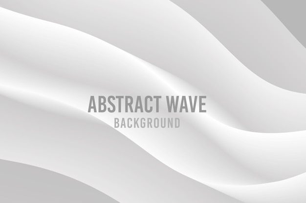 White backgroud wave abstract