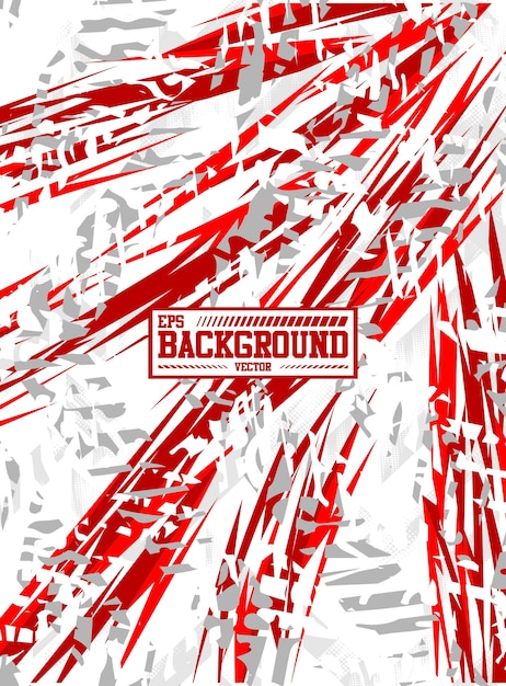 white background red rays tire effect