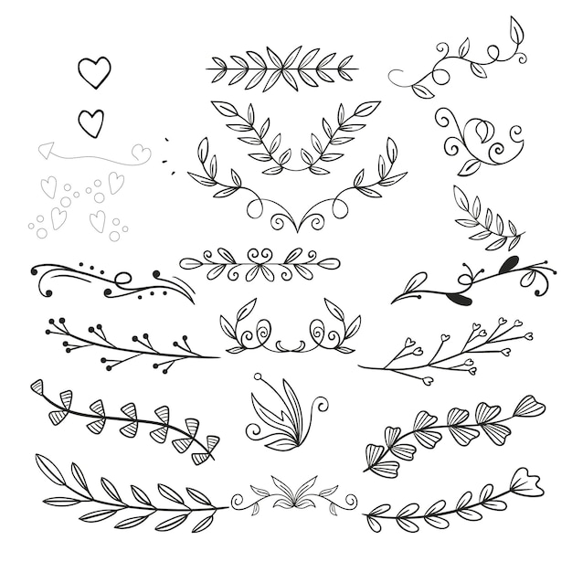 a white background with different designs and the words quot love quot on it