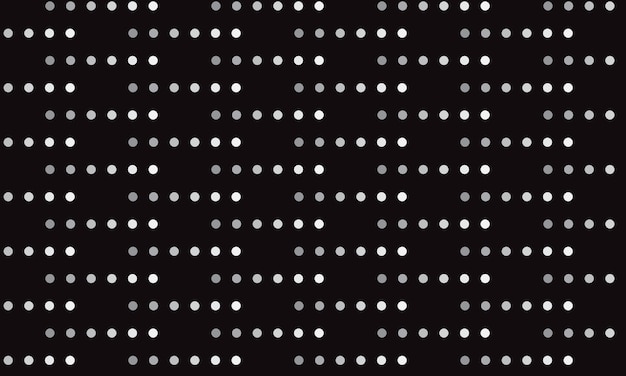 Vector a white background with dots and dots
