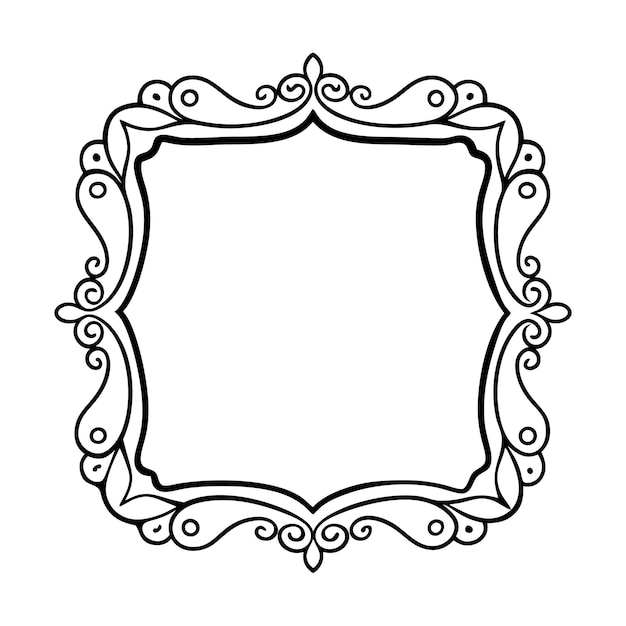 a white background with a frame that says quot e quot
