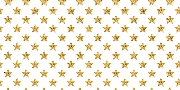 White background with glitter stars