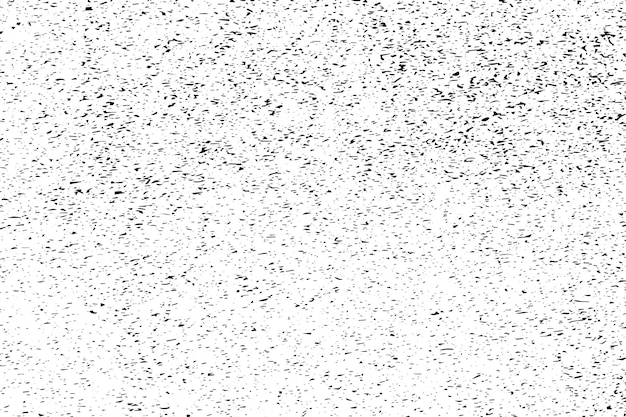 A white background with speckled texture and black specks.