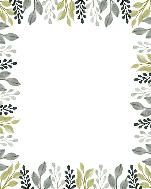 white background with yellow wild flower border