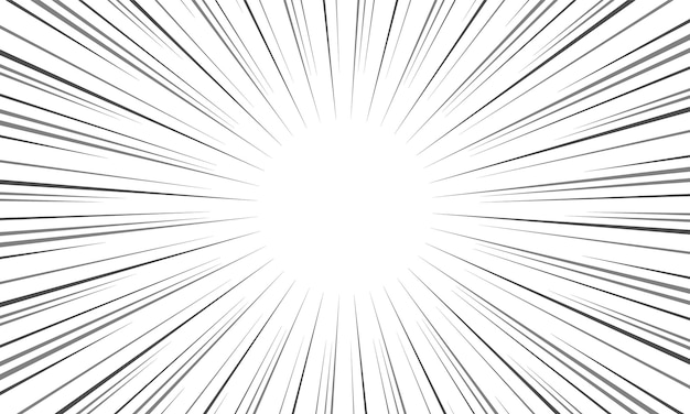 Vector white and black ray burst style background speed vector design