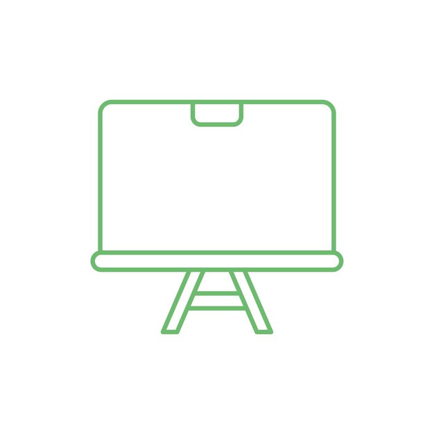 White board icon vector design templates simple and modern concept