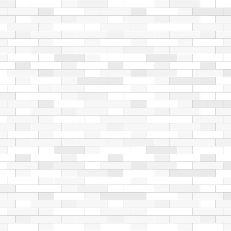 Vector white brick wall background