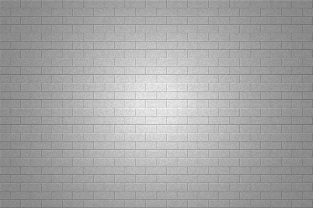 White brick wall background 