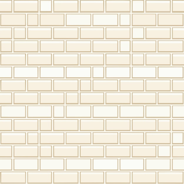 Vector white brick wall texture