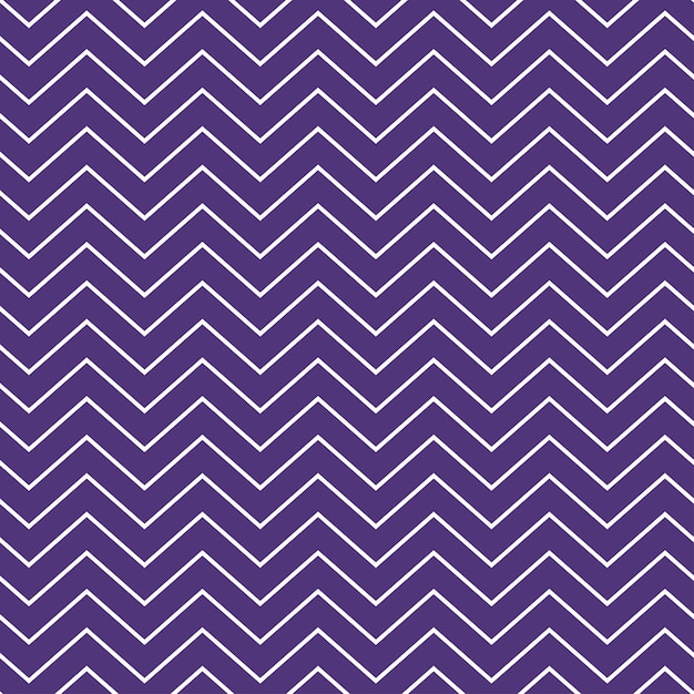 White chevron seamless pattern with purple background.