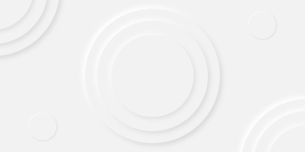 White colour ui background with circle pattern