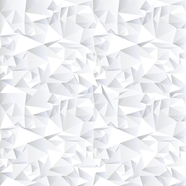 White crystal abstract background