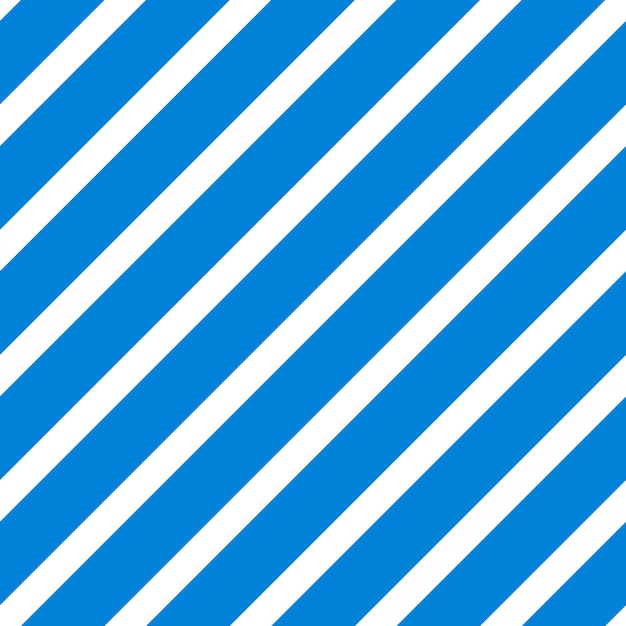 White diagonal stripes pattern on blue background