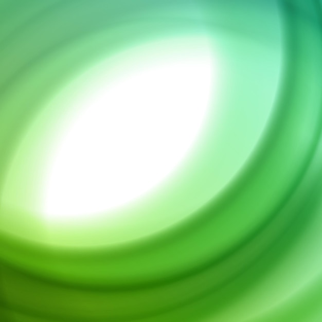 Вектор Белая вспышка с зелеными 3d кольцами векторный фон волновые полосы волокнистый баннер с креативными размытыми полутоновыми текстурами